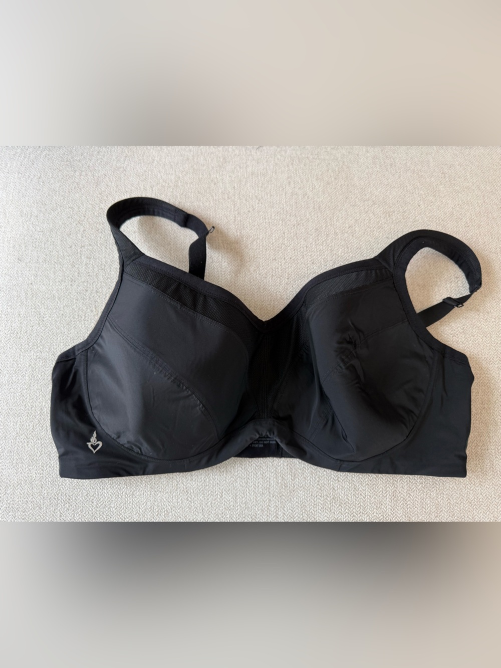 Torrid Black Active Full Coverage Sport Bra